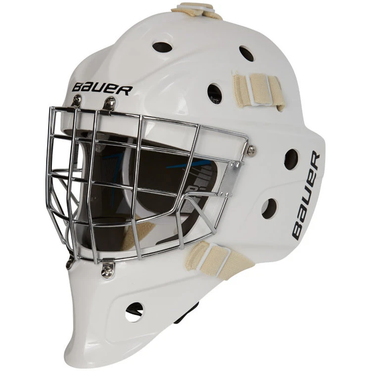 Bauer 930 Goal Helmet - Youth - White 1 Bauer 930 Goal Helmet - Youth - White
