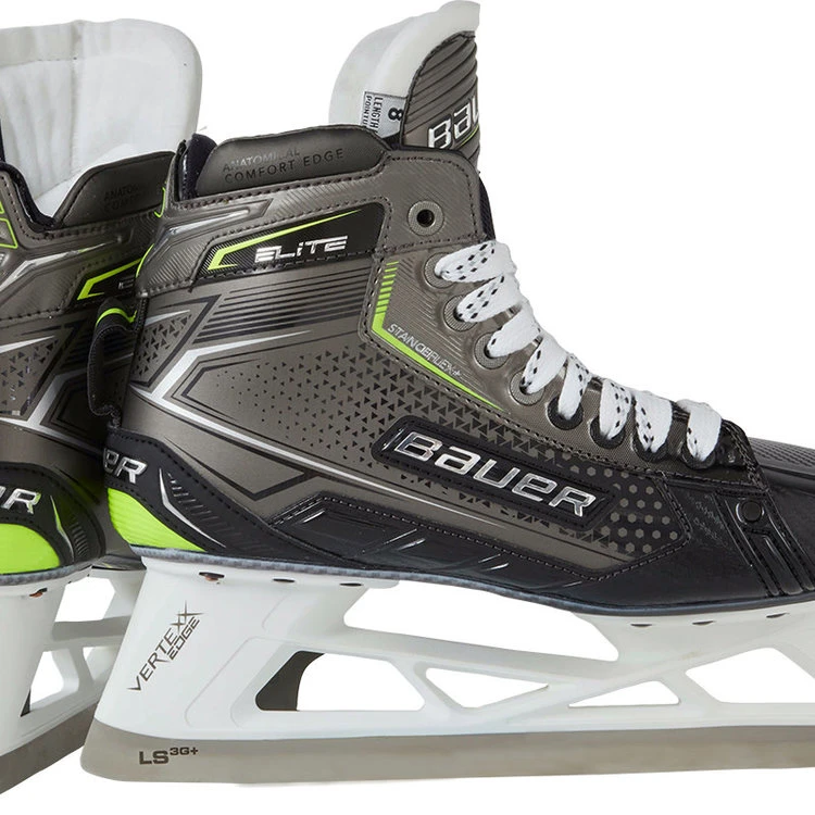 Bauer Elite Ice Hockey Goal Skate - Junior 1 Bauer Elite Ice Hockey Goal Skate - Junior