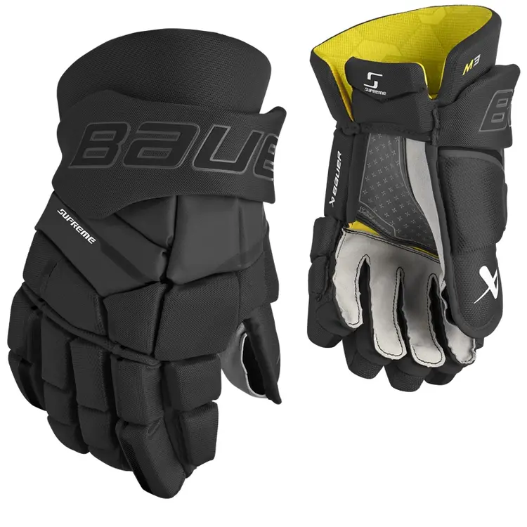 Bauer Supreme M3 Hockey Glove - Intermediate 1 Bauer Supreme M3 Hockey Glove - Intermediate