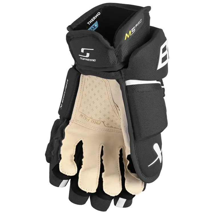 Bauer Supreme M5 Pro Hockey Glove - Intermediate 2 Bauer Supreme M5 Pro Hockey Glove - Intermediate - Image 2