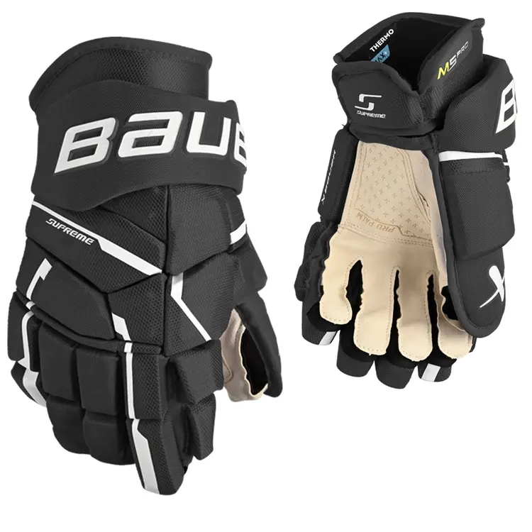 Bauer Supreme M5 Pro Hockey Glove - Intermediate 1 Bauer Supreme M5 Pro Hockey Glove - Intermediate