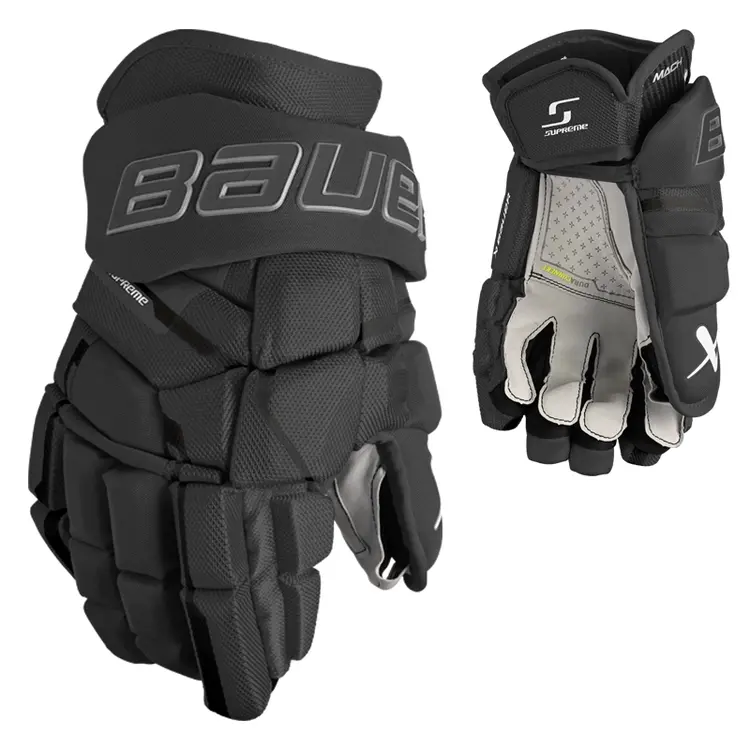 Bauer Supreme Mach Hockey Glove - Intermediate 1 Bauer Supreme Mach Hockey Glove - Intermediate