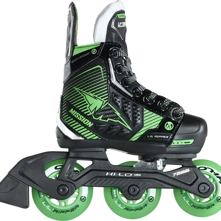 Bauer Mission Lil Ripper Adjustable Inline Hockey Skate - Youth 1 Bauer Mission Lil Ripper Adjustable Inline Hockey Skate - Youth
