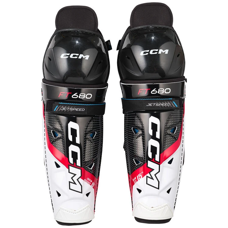 CCM JetSpeed FT680 Shin Guard - Junior 2 CCM JetSpeed FT680 Shin Guard - Junior - Image 2