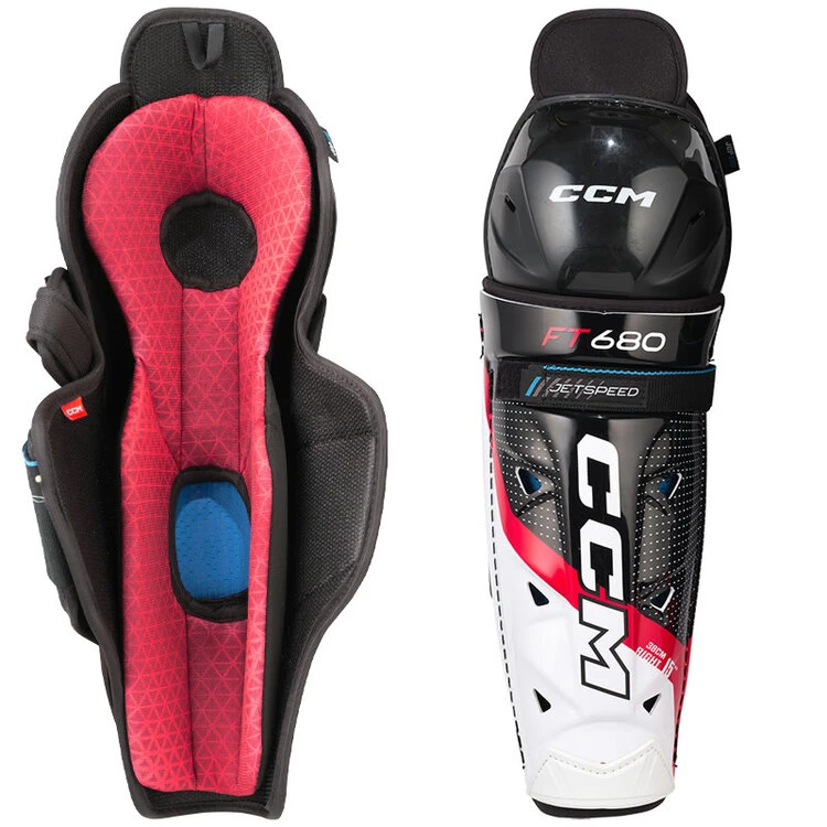 CCM JetSpeed FT680 Shin Guard - Junior 1 CCM JetSpeed FT680 Shin Guard - Junior