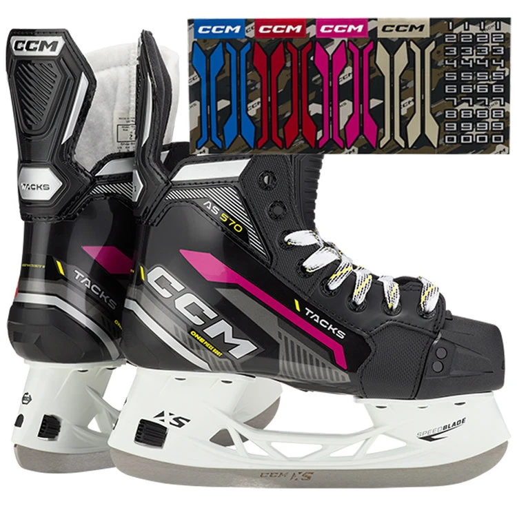 CCM Tacks AS 570 Ice Hockey Skate - Junior 3 CCM Tacks AS 570 Ice Hockey Skate - Junior - Image 3