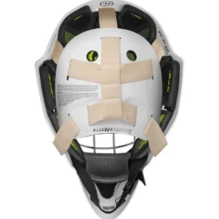 Warrior R/F2 E Certified Goal Helmet - Senior - White 6 Warrior R/F2 E Certified Goal Helmet - Senior - White -Sports Pulleys Store warrior warrior r f2 e certified goal helmet senio 10