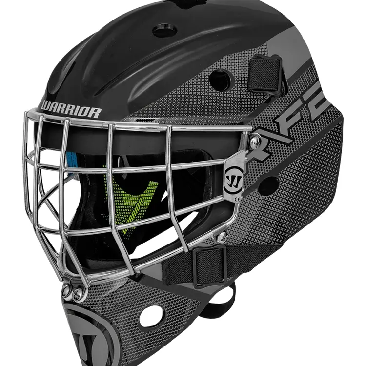 Warrior R/F2 E Certified Goal Helmet - Youth - Black 1 Warrior R/F2 E Certified Goal Helmet - Youth - Black
